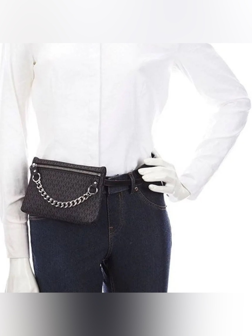 Michael Kors black bag belt (S)